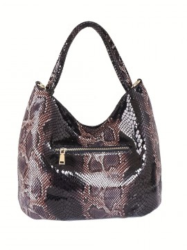 バッグ 女性用 新作 高品質 ハンドバッグ タッセル トートバッグ スネークパターン クロスボディ 大容量 本物のバッグ