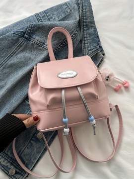 5色用意 - 調節可能なストラップ、バックルクロージャー、耐久性のあるポリエステル裏地付きの女性用スタイリッシュなバックパック - シングルショルダーやクロスボディキャリーに最適、スタイリッシュなアクセサリー | ミニマリストバックパック | 耐久性のあるバックパック
