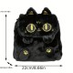 かわいいカートゥーンアンダーソン猫刺繍ぬいぐるみバックパック - 女性用ファッショナブルなクロスボディバッグ、ジップクロージャー付き