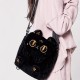 かわいいカートゥーンアンダーソン猫刺繍ぬいぐるみバックパック - 女性用ファッショナブルなクロスボディバッグ、ジップクロージャー付き