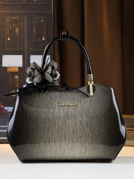 トレンディなストリートスタイルの女性用ハンドバッグ、グラデーションフローラーデザイン、エレガントでファッション的、ショルダーアップやクロスボディで着用可能、グラデーションカラーの多用途高級ママバッグ。